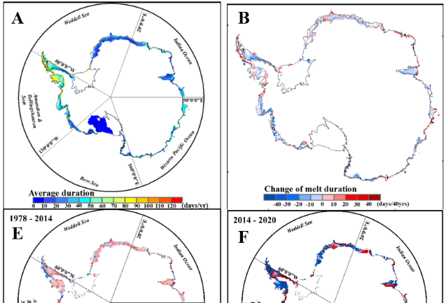 空天院科研人员揭示南极地区海-冰-气相互作用机制及其对冰盖表面融化的影响